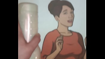 I enjoy to fuck that pussy before giving Cheryl Tunt from Archer a load of my precious, warm semen as tribute