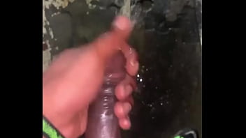 Had to piss so I pulled out my dick at work and let it out