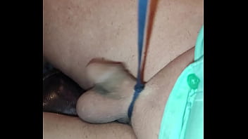 Swinging and playing with my dick in slow motion
