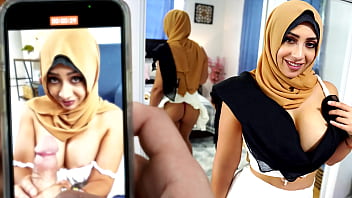 Social media expert Peter Green helps Arab woman Lilly Hall to get more followers on her Instagram and TikTok accounts by taking sexy nude photos and videos!