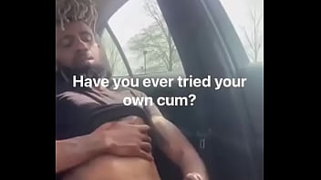 The male eat his own cum