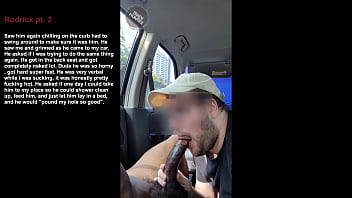 homeless gets verbal when getting his huge dick sucked