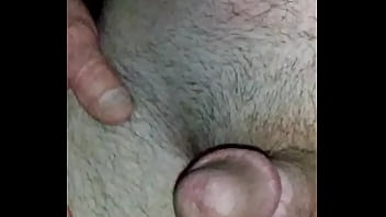 Slow mo mini edging on soft cock