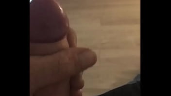 Cumming on cam , sneaky handjob while wife is in the next room, big edging cumshot